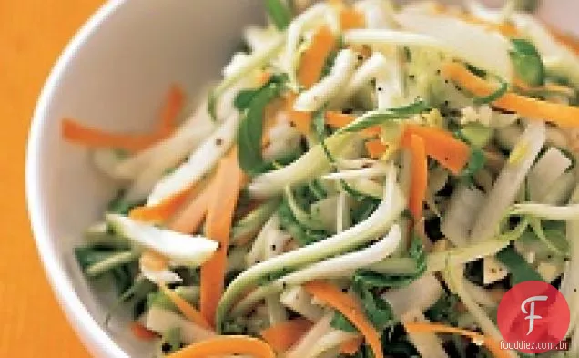Bok Choy, Cenoura E Maçã Slaw