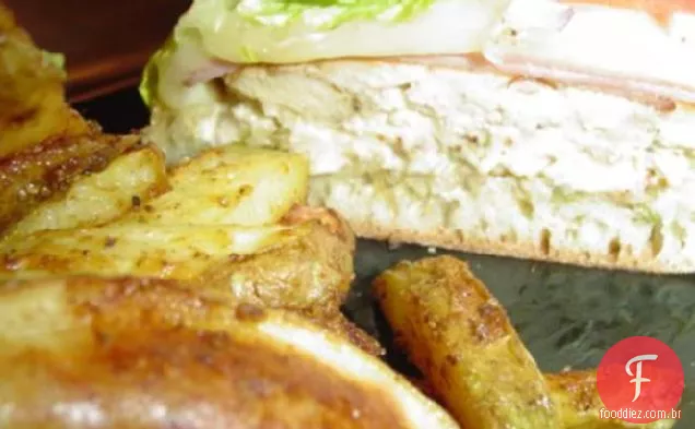 Frango Cordon Bleu Hambúrgueres-Rachael Ray