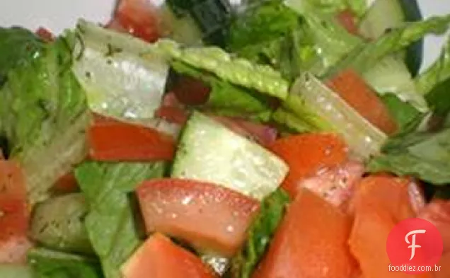 Salada De Vinagrete De Limão