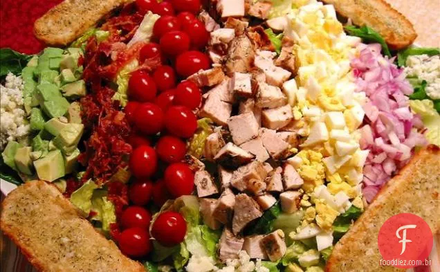 Salada Cobb do imitador Bob Evan
