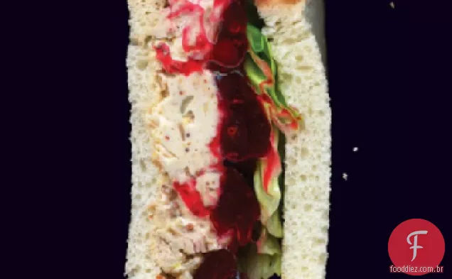 Sanduíche De Salada De Peru