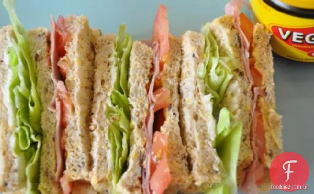 Vegemite Triple Decker Sandwich