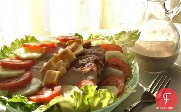 Salada De Porco (Ou Frango) Do Sudoeste BBQed