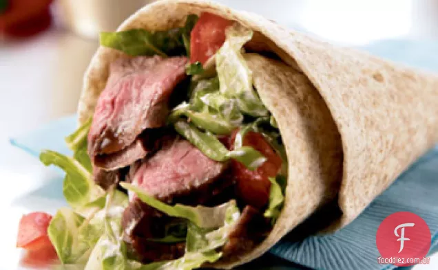 Envoltórios de bife para o observador de peso