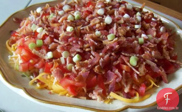 Tacos de frango e chouriço