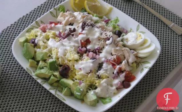Salada De Curry De Frango Morango