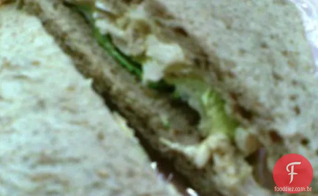 Rosemary Frango Salada Sanduíches