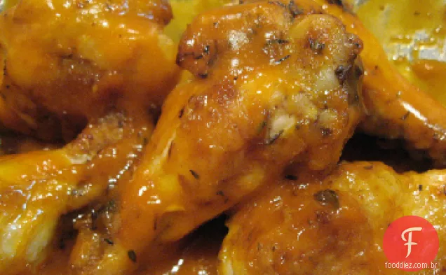 Condimentado Crock-Pot Asas De Frango