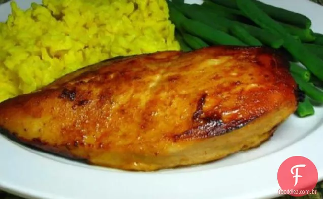 Frango Assado Com Mel