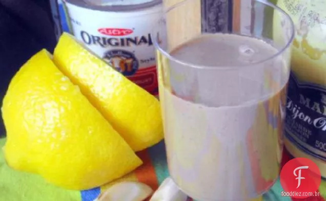 Vinagrete De Iogurte Com Limão