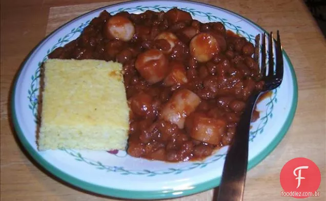 Um Pote Weeknight Beanie Weenies