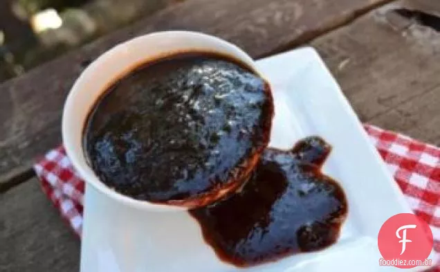 Molho de churrasco de Cerveja e melaço