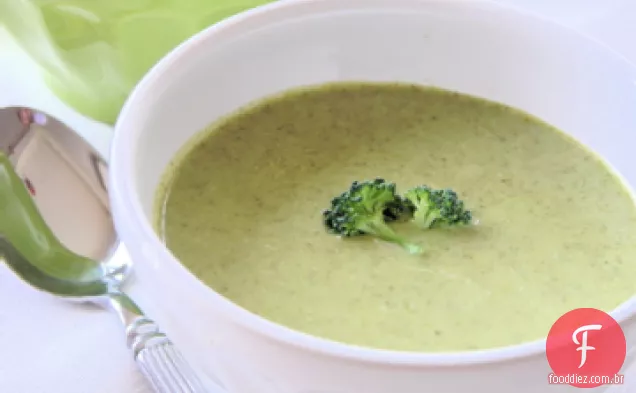 Creme de sopa de brócolis