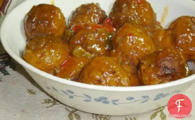 Robins Easy Crock Pot Almôndegas