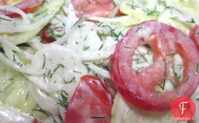 Salada De Pepino Alemão