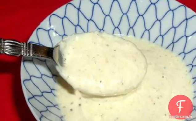 Lombo grelhado de carne com molho de rábano