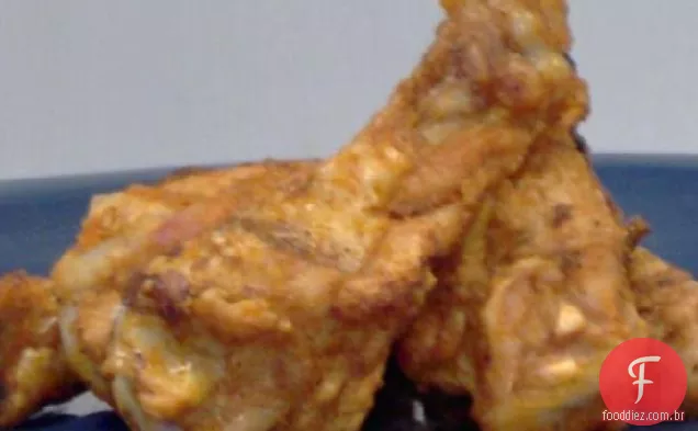 Asas de frango doces e picantes