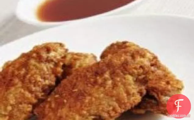 Asas De Frango Com Mostarda Parmesão