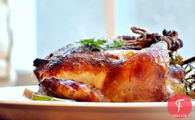 Frango Assado Com Esmalte Grand Marnier