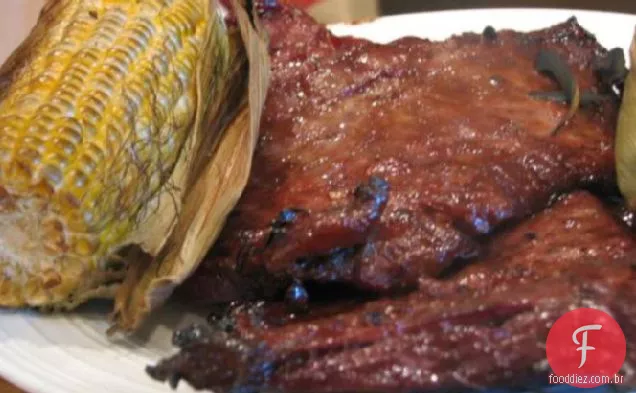 Bife De Saia Bourbon Grelhado