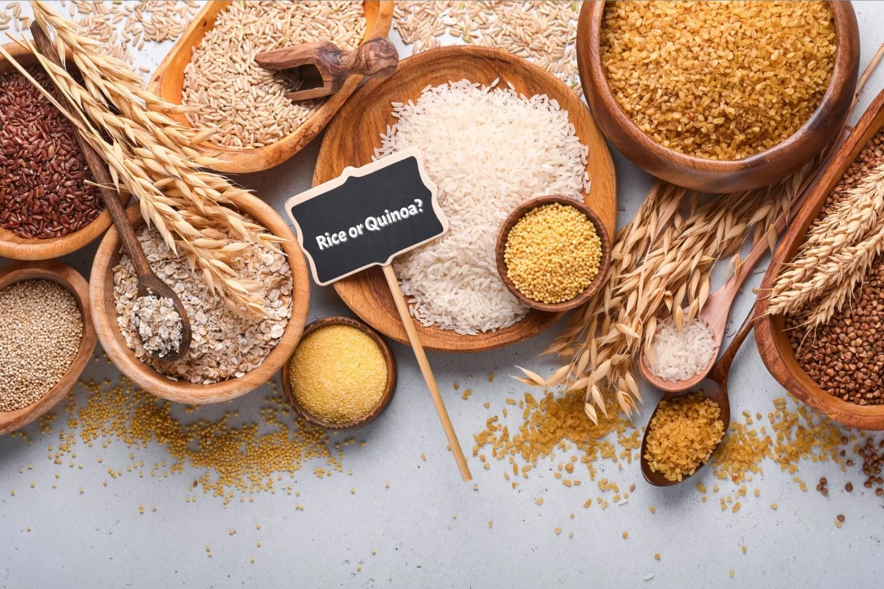 Arroz ou quinoa – qual é a opção mais saudável?