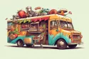 Mundo vibrante dos food trucks do sul da Ásia no Festival de Mississauga